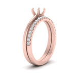Load image into Gallery viewer, semi-mount-solitaire-engagement-ring-with-diamond-band-in-FD9334SMANGLE3-NL-RG-B1
