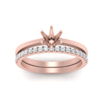 Load image into Gallery viewer, semi-mount-solitaire-engagement-ring-with-diamond-band-in-FD9334SMANGLE3-NL-RG-B1

