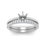Load image into Gallery viewer, semi-mount-solitaire-engagement-ring-with-diamond-band-in-FD9334SMANGLE3-NL-WG-B1
