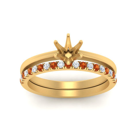 semi-mount-solitaire-engagement-ring-with-orange-sapphire-band-in-FD9334SMGSAORANGLE3-NL-YG-B1