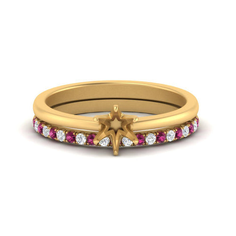 semi-mount-solitaire-engagement-ring-with-pink-sapphire-band-in-FD9334SMGSADRPIANGLE3-NL-YG-B1