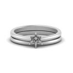 Load image into Gallery viewer, semi-mount-solitaire-plain-gold-wedding-set-in-FD9334SMANGLE3-NL-WG-B2
