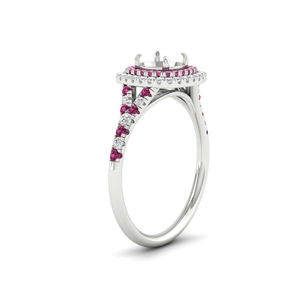 semi-mount-spalit-band-double-halo-engagement-ring-with-pink-sapphire-in-FD11142SMRGSADRPIANGLE3-NL-WG