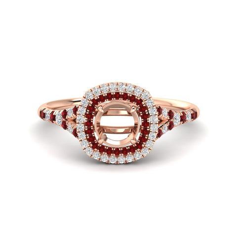 semi-mount-spalit-band-double-halo-engagement-ring-with-ruby-in-FD11142SMRGRUDRANGLE3-NL-RG