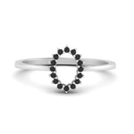 Load image into Gallery viewer, semi-mount-sunflower-halo-black-diamond-engagement-ring-in-white-gold-FD9704SMRGBLACK-NL-WG
