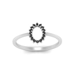 Load image into Gallery viewer, semi-mount-sunflower-halo-black-diamond-engagement-ring-in-white-gold-FD9704SMRGBLACK-NL-WG
