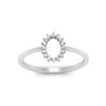 Load image into Gallery viewer, semi-mount-sunflower-halo-diamond-engagement-ring-in-white-gold-FD9704SMR-NL-WG
