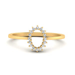 Load image into Gallery viewer, semi-mount-sunflower-halo-diamond-engagement-ring-in-yellow-gold-FD9704SMR-NL-YG
