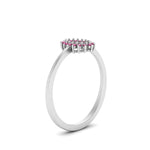 Load image into Gallery viewer, semi-mount-sunflower-halo-pink-sapphire-engagement-ring-in-white-gold-FD9704SMRGSADRPI-NL-WG
