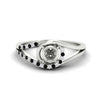 Load image into Gallery viewer, Swirl Split Semi Mount Ring For Women