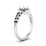 Load image into Gallery viewer, Swirl Split Semi Mount Ring For Women