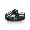 Load image into Gallery viewer, semi-mount-swirl-channel-diamond-bridal-black-set-in-black-gold-FDENS4028SM-NL-BG.jpg