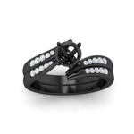 Load image into Gallery viewer, semi-mount-swirl-channel-diamond-bridal-black-set-in-black-gold-FDENS4028SM-NL-BG.jpg
