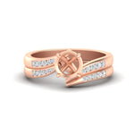 Load image into Gallery viewer, semi-mount-swirl-channel-diamond-bridal-set-in-rose-gold-FDENS4028SM-NL-RG.jpg
