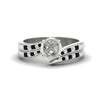Load image into Gallery viewer, semi-mount-swirl-channel-diamond-bridal-set-with-black-diamond-in-white-gold-FDENS4028SMGBLACK-NL-WG.jpg