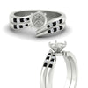 Load image into Gallery viewer, semi-mount-swirl-channel-diamond-bridal-set-with-black-diamond-in-white-gold-FDENS4028SMGBLACK-NL-WG.jpg