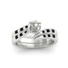 Load image into Gallery viewer, semi-mount-swirl-channel-diamond-bridal-set-with-black-diamond-in-white-gold-FDENS4028SMGBLACK-NL-WG.jpg