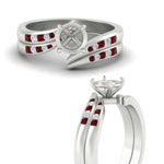 Load image into Gallery viewer, semi-mount-swirl-channel-diamond-bridal-set-with-ruby-in-white-gold-FDENS4028SMGRUDR-NL-WG.jpg
