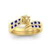 Load image into Gallery viewer, semi-mount-swirl-channel-diamond-bridal-set-with-sapphire-in-yellow-gold-FDENS4028SMGSABL-NL-YG.jpg