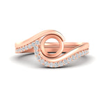 Load image into Gallery viewer, semi-mount-swirl-diamond-wedding-band-set-in-rose-gold-fdens7806sm-nl-rg.jpg?v=1759906665
