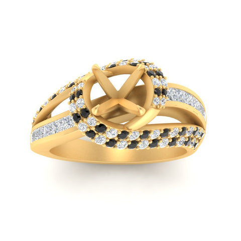 semi-mount-swirl-halo-black-diamond-engagement-ring-with-baguette-in-FD10355SMRGBLACKANGLE3-NL-YG