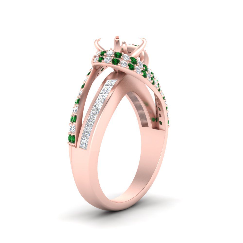 semi-mount-swirl-halo-diamond-and-emerald-engagement-ring-with-baguette-in-FD10355SMRGEMGRANGLE3-NL-RG