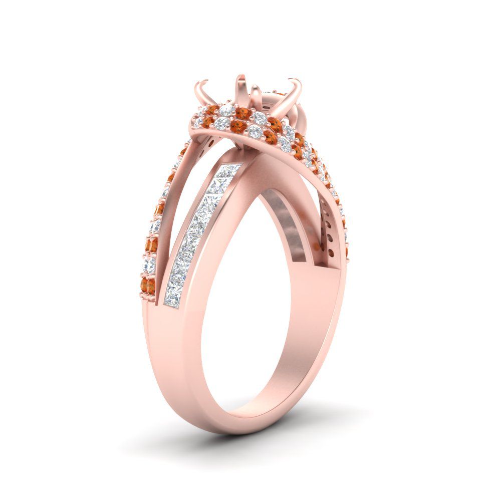 semi-mount-swirl-halo-diamond-and-orange-sapphire-engagement-ring-with-baguette-in-FD10355SMRGSAORANGLE3-NL-RG