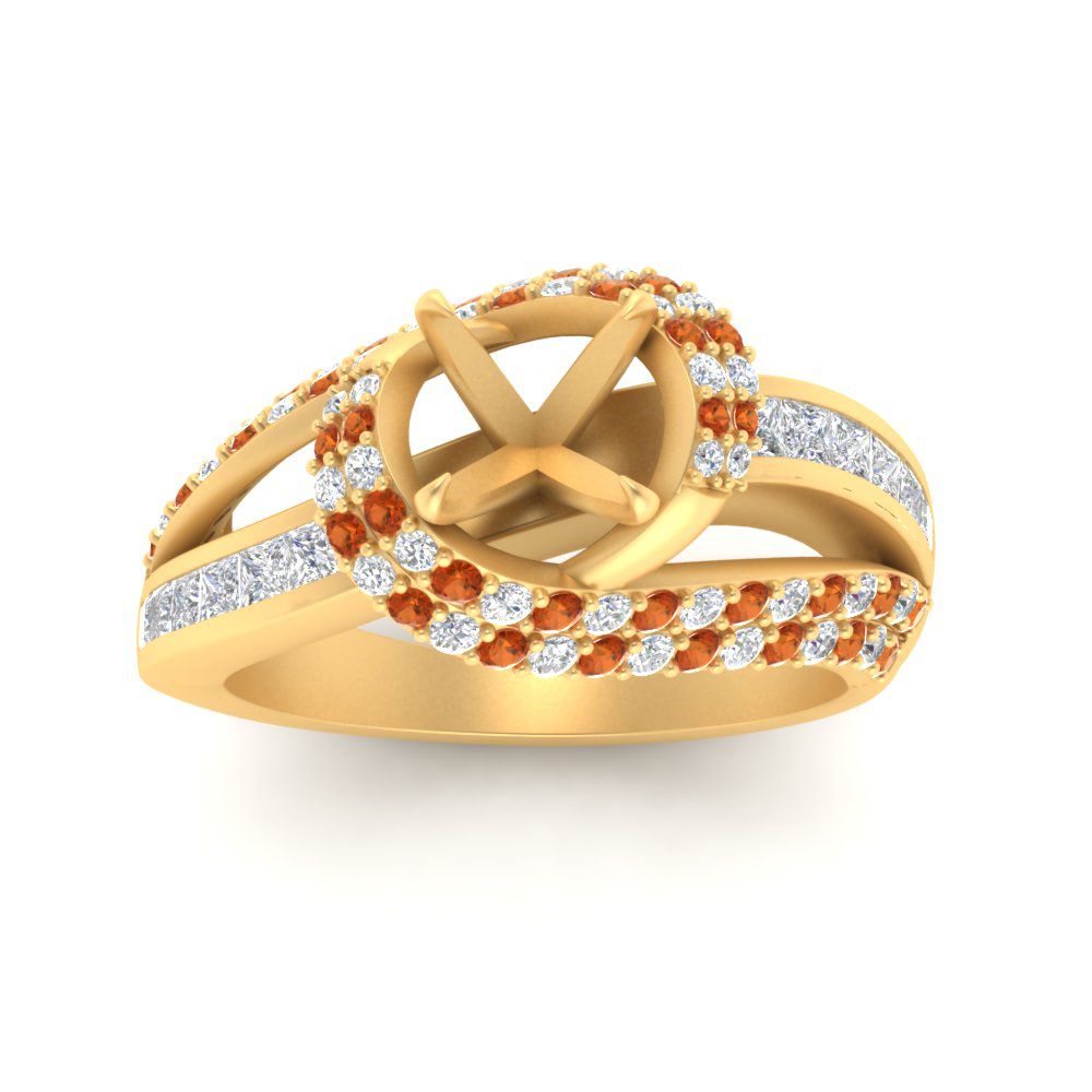 semi-mount-swirl-halo-diamond-and-orange-sapphire-engagement-ring-with-baguette-in-FD10355SMRGSAORANGLE3-NL-YG