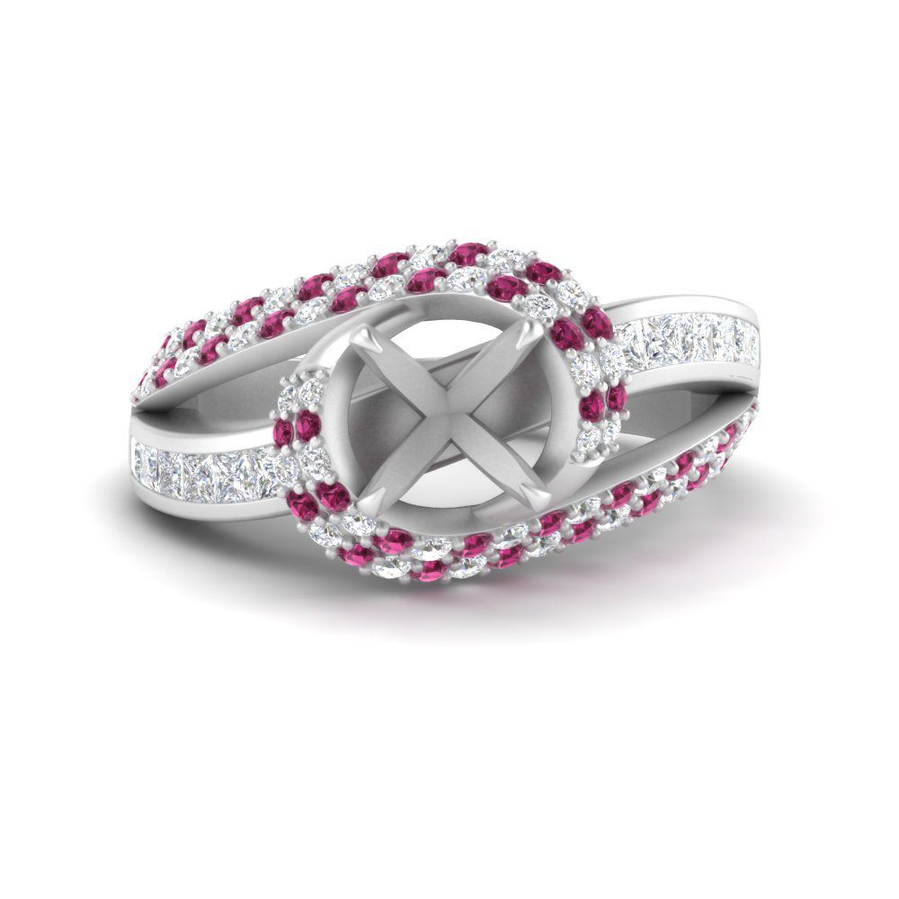 semi-mount-swirl-halo-diamond-and-pink-sapphire-engagement-ring-with-baguette-in-FD10355SMRGSADRPIANGLE3-NL-WG