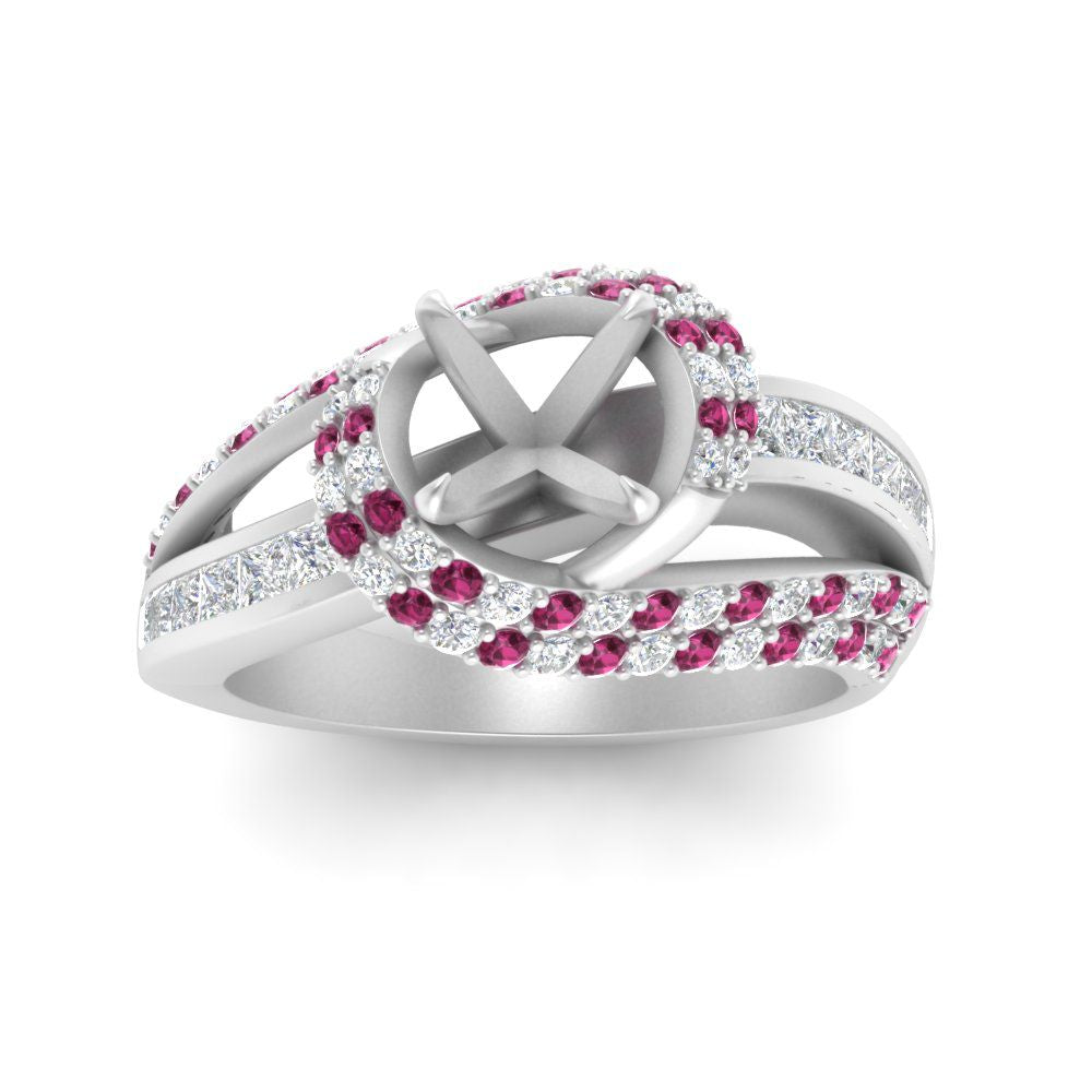 semi-mount-swirl-halo-diamond-and-pink-sapphire-engagement-ring-with-baguette-in-FD10355SMRGSADRPIANGLE3-NL-WG