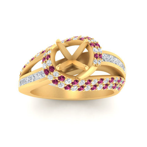 semi-mount-swirl-halo-diamond-and-pink-sapphire-engagement-ring-with-baguette-in-FD10355SMRGSADRPIANGLE3-NL-YG