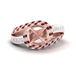 Load image into Gallery viewer, semi-mount-swirl-halo-diamond-and-ruby-engagement-ring-with-baguette-in-FD10355SMRGRUDRANGLE3-NL-RG
