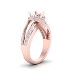 Load image into Gallery viewer, semi-mount-swirl-halo-diamond-engagement-ring-with-baguette-in-FD10355SMRANGLE3-NL-RG
