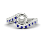 Load image into Gallery viewer, semi-mount-swirl-sapphire-wedding-band-set-in-white-gold-fdens7806smgsabl-nl-wg.jpg?v=1759906665
