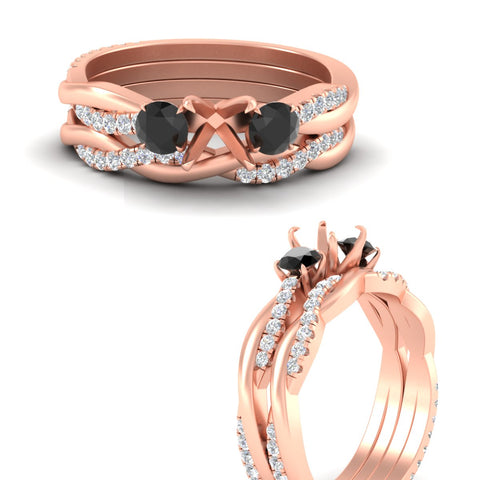 semi-mount-three-stone-twisted-black-diamond-wedding-band-in-rose-gold-fdens3301smgblackangle3-nl-rg.jpg