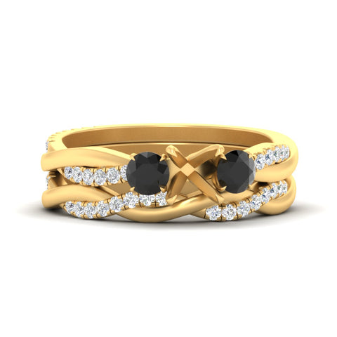 semi-mount-three-stone-twisted-black-diamond-wedding-band-in-yellow-gold-fdens3301smgblacksleep-nl-yg.jpg