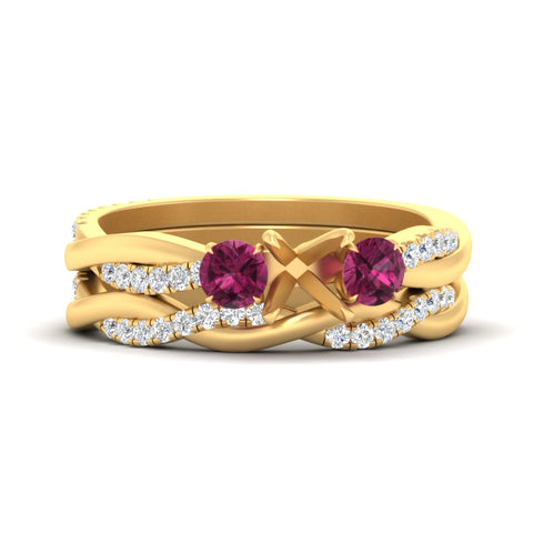 semi-mount-three-stone-twisted-pink-sapphire-wedding-band-in-yellow-gold-fdens3301smgsadrpisleep-nl-yg.jpg