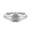 Load image into Gallery viewer, Semi Mount Tulip Six Prong Solitaire Engagement Ring
