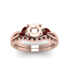 Load image into Gallery viewer, semi-mount-twisted-diamond-bridal-set-with-ruby-in-14K-rose-gold-FD8300RSMGRUDR-NL-RG.jpg