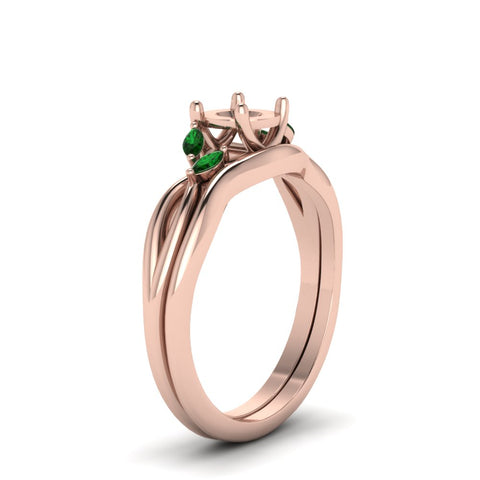 semi-mount-twisted-diamond-ring-with-matching-curved-band-with-emerald-in-14K-rose-gold-FD8300RSMGEMGR-NL-RG.jpg