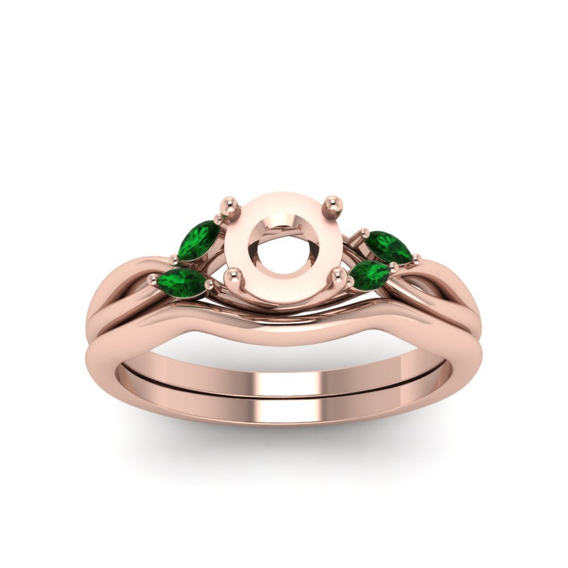 semi-mount-twisted-diamond-ring-with-matching-curved-band-with-emerald-in-14K-rose-gold-FD8300RSMGEMGR-NL-RG.jpg