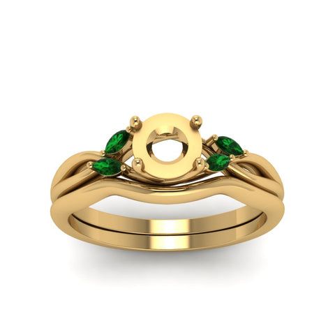 semi-mount-twisted-diamond-ring-with-matching-curved-band-with-emerald-in-14K-yellow-gold-FD8300RSMGEMGR-NL-YG.jpg