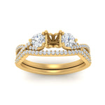 Load image into Gallery viewer, semi-mount-twisted-floral-prong-diamond-wedding-set-in-yellow-gold-FD10257SM-ANGLE5-NL-YG?v=1756359411
