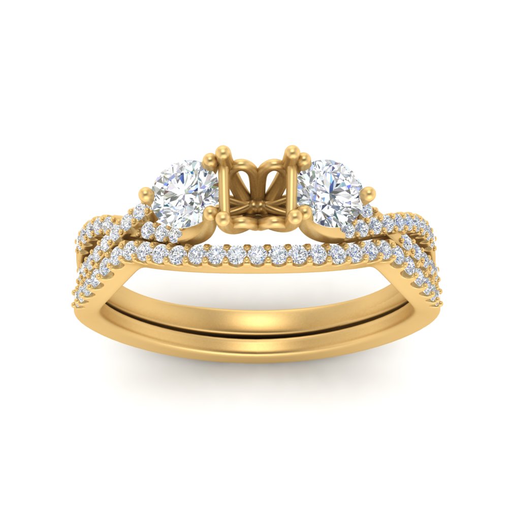 semi-mount-twisted-floral-prong-diamond-wedding-set-in-yellow-gold-FD10257SM-ANGLE5-NL-YG?v=1756359411