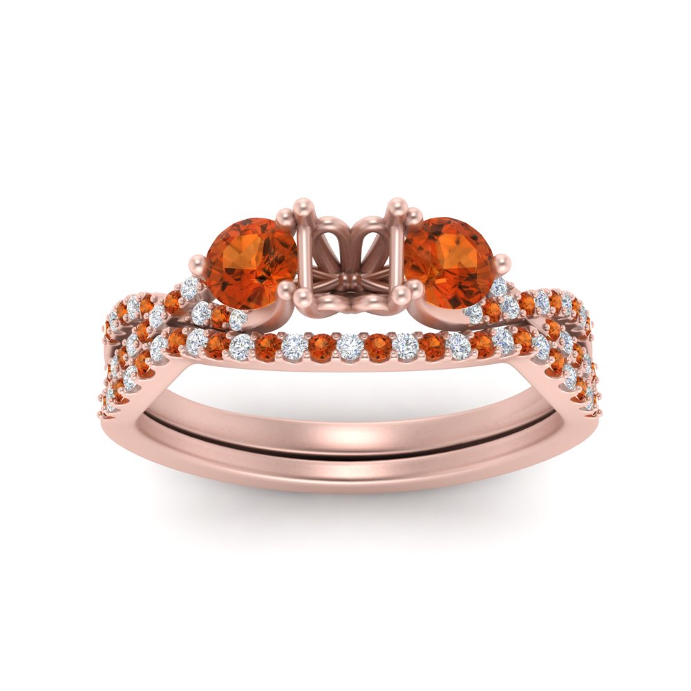semi-mount-twisted-floral-prong-orange-sapphire-wedding-set-in-rose-gold-FD10257SMGSAOR-ANGLE5-NL-RG?v=1756359411