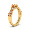 Load image into Gallery viewer, semi-mount-twisted-floral-prong-orange-sapphire-wedding-set-in-yellow-gold-FD10257SMGSAOR-ANGLE2-NL-YG?v=1756359411