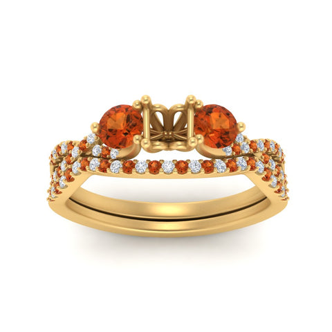 semi-mount-twisted-floral-prong-orange-sapphire-wedding-set-in-yellow-gold-FD10257SMGSAOR-ANGLE5-NL-YG?v=1756359412