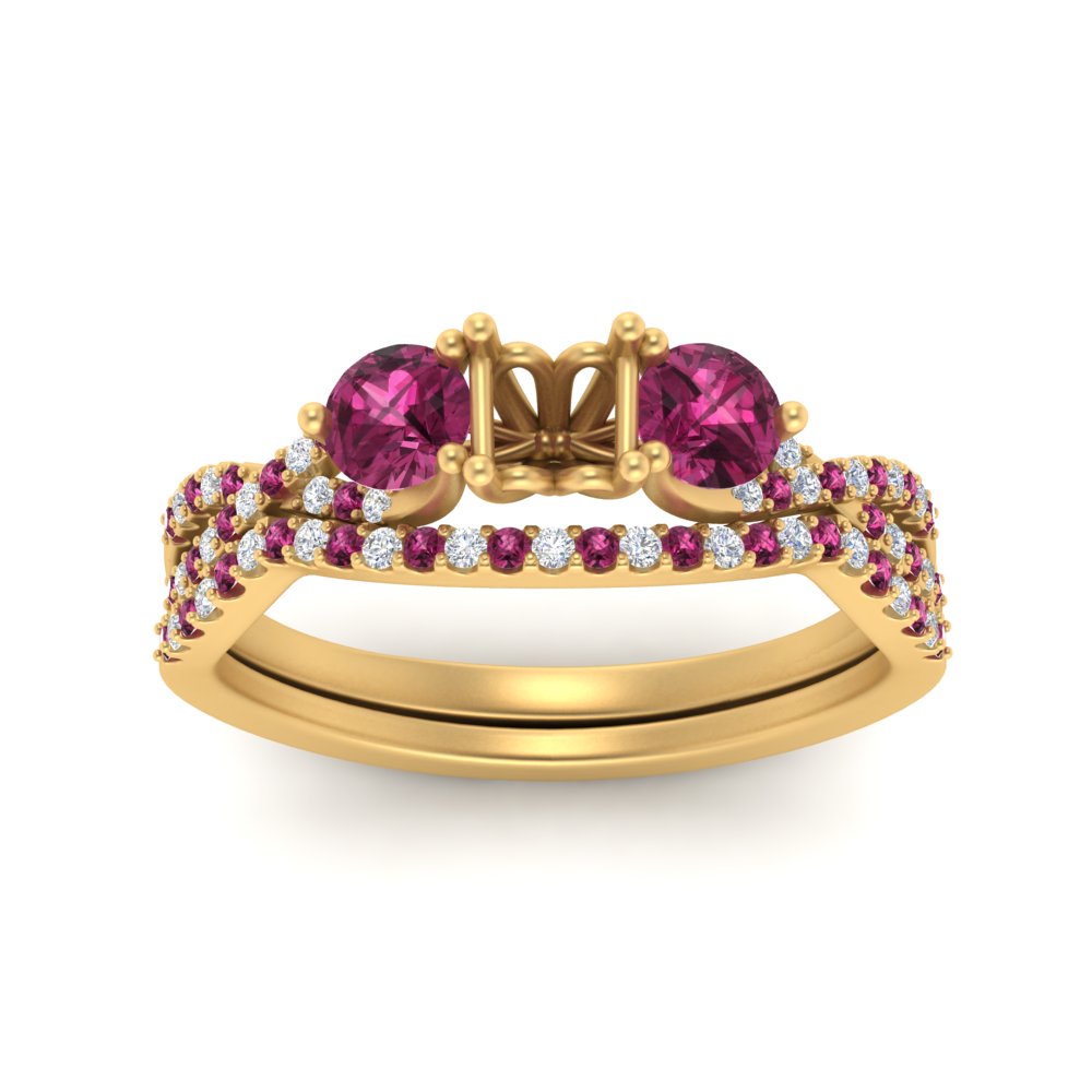 semi-mount-twisted-floral-prong-pink-sapphire-wedding-set-in-yellow-gold-FD10257SMGSADRPI-ANGLE5-NL-YG?v=1756359411