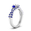 Load image into Gallery viewer, semi-mount-twisted-floral-prong-sapphire-wedding-set-in-white-gold-FD10257SMGSABL-ANGLE2-NL-WG?v=1756359411