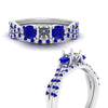 Load image into Gallery viewer, semi-mount-twisted-floral-prong-sapphire-wedding-set-in-white-gold-FD10257SMGSABL-ANGLE3-NL-WG?v=1756359411